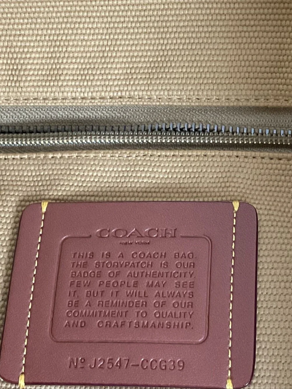 Coach  Small Tour Tote Bag - Picture 11 of 13